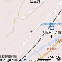 長野県塩尻市奈良井706周辺の地図