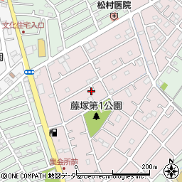 埼玉県春日部市六軒町51周辺の地図
