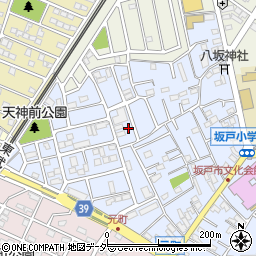 埼玉県坂戸市元町65-7周辺の地図
