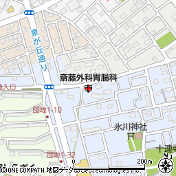 斎藤外科胃腸科周辺の地図
