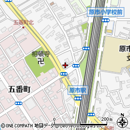 埼玉県上尾市原市718周辺の地図