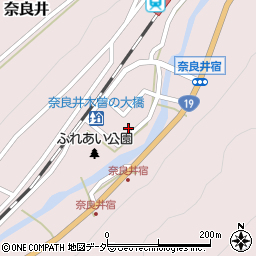 長野県塩尻市奈良井790周辺の地図