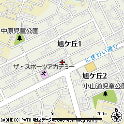 茨城県鹿嶋市旭ケ丘周辺の地図