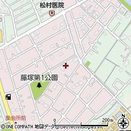 埼玉県春日部市六軒町179周辺の地図