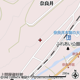 長野県塩尻市奈良井705周辺の地図