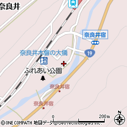 長野県塩尻市奈良井837周辺の地図