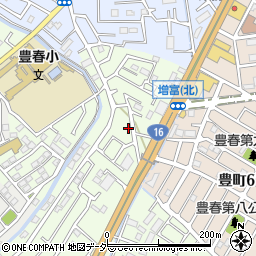埼玉県春日部市増富653周辺の地図