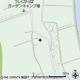 茨城県牛久市新地町307周辺の地図
