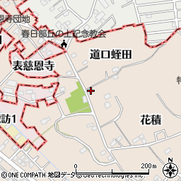 埼玉県春日部市道口蛭田28周辺の地図