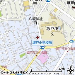 松宮工材株式会社　坂戸営業所周辺の地図