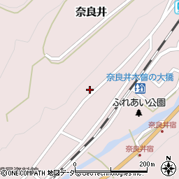 長野県塩尻市奈良井717周辺の地図