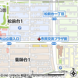 茨進ゼミナール　守谷松前台校周辺の地図