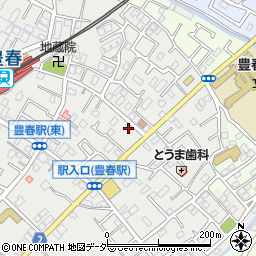 埼玉県春日部市上蛭田510周辺の地図