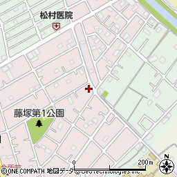 埼玉県春日部市六軒町182周辺の地図