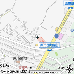 埼玉県上尾市原市3136周辺の地図