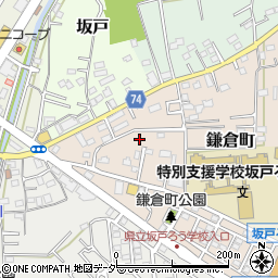 埼玉県坂戸市鎌倉町2周辺の地図