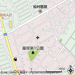 埼玉県春日部市六軒町96周辺の地図