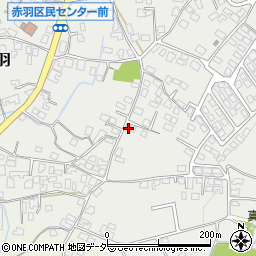 長野県上伊那郡辰野町赤羽周辺の地図