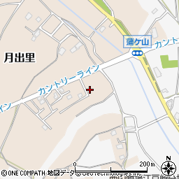 茨城県稲敷市月出里1230-9周辺の地図