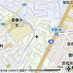 埼玉県春日部市増富644周辺の地図