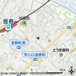 埼玉県春日部市上蛭田506周辺の地図