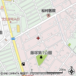 埼玉県春日部市六軒町40周辺の地図
