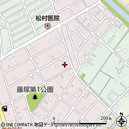 埼玉県春日部市六軒町111周辺の地図