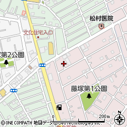 埼玉県春日部市六軒町27周辺の地図