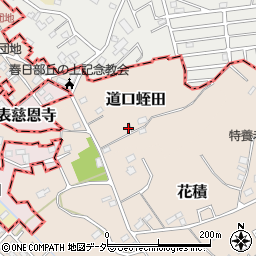 埼玉県春日部市道口蛭田31周辺の地図