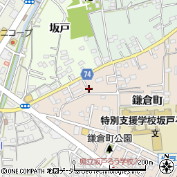 埼玉県坂戸市鎌倉町2-53周辺の地図