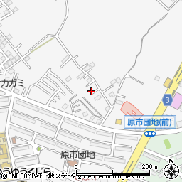 埼玉県上尾市原市3200周辺の地図