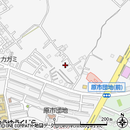 埼玉県上尾市原市3200周辺の地図