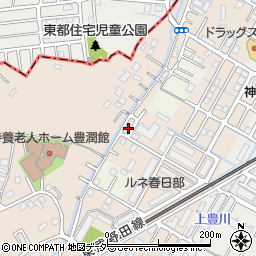 埼玉県春日部市道口蛭田145周辺の地図
