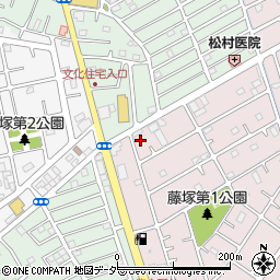 埼玉県春日部市六軒町17周辺の地図