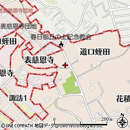 埼玉県春日部市道口蛭田24周辺の地図