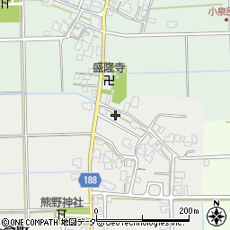 福井県鯖江市大倉町10-1周辺の地図