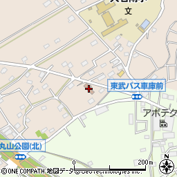 上尾市役所　畔吉集会所周辺の地図