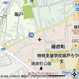埼玉県坂戸市鎌倉町2-13周辺の地図