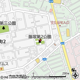 藤塚第2公園周辺の地図