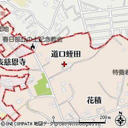 埼玉県春日部市道口蛭田37周辺の地図