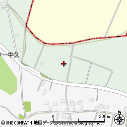 茨城県牛久市久野町2012周辺の地図