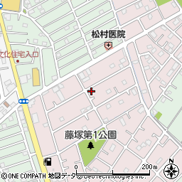 埼玉県春日部市六軒町83周辺の地図