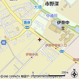 株式会社斉藤商店　セイフル伊奈周辺の地図