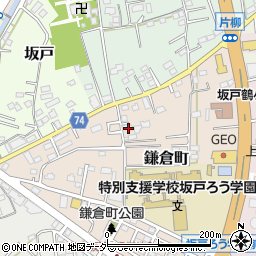 埼玉県坂戸市鎌倉町15-54周辺の地図