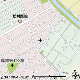 埼玉県春日部市六軒町561周辺の地図