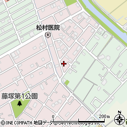 埼玉県春日部市六軒町561周辺の地図