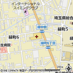 武蔵野銀行マルエツ春日部緑町店 ＡＴＭ周辺の地図