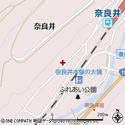 長野県塩尻市奈良井742周辺の地図