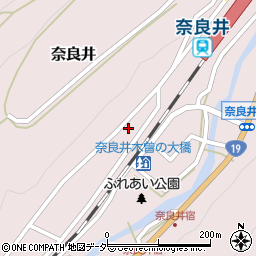 長野県塩尻市奈良井630周辺の地図