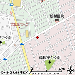 埼玉県春日部市六軒町20周辺の地図